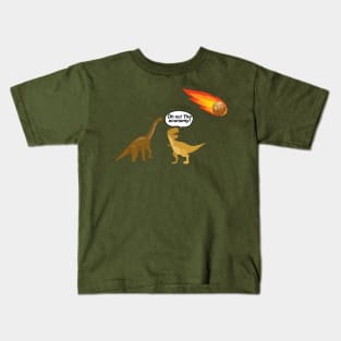 "Oh no! The economy!" Kids T-Shirt